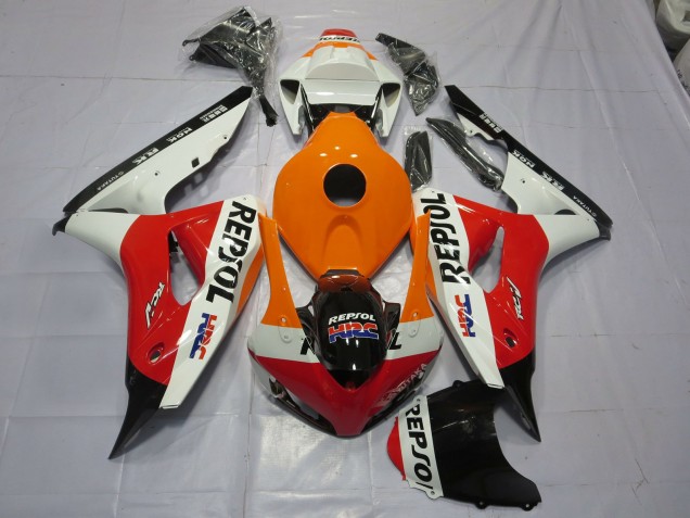 Orange Repsol 2006-2007 CBR1000RR Motorrad Verkleidung