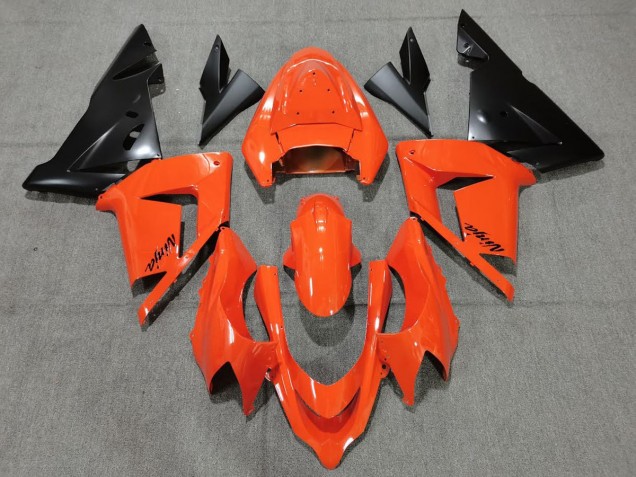 Orange-Schwarz 2004-2005 ZX10R Motorrad Verkleidung
