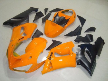 Orange-Schwarz 2005-2006 ZX6R Motorrad Verkleidung