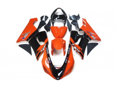 Orange & Schwarz Elf 2005-2006 ZX6R Motorrad Verkleidung