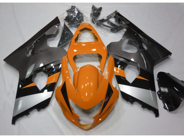 Orange & Silber 2004-2005 GSXR 600-750 Motorrad Verkleidung
