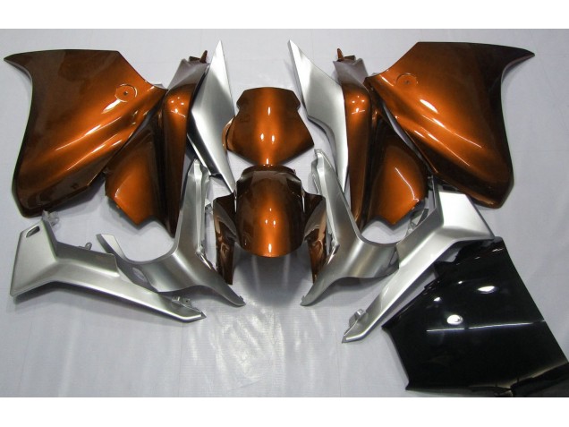 Orange & Silber 2010-2013 VFR1200 Motorrad Verkleidung