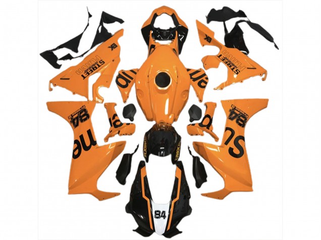 Orange Street Flava 2017-2023 CBR1000RR Motorrad Verkleidung