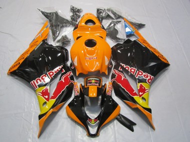 Orangerot Bull 2009-2012 CBR600RR Motorrad Verkleidung