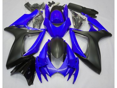Ozeanblau 2006-2007 GSXR 600-750 Motorrad Verkleidung