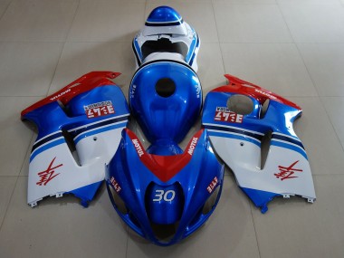 Ozeanblau & Logos 1997-2007 GSXR 1300 Motorrad Verkleidung