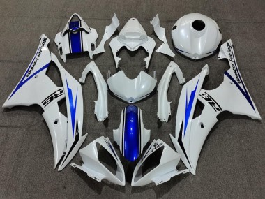 Perlweiß & Blau 2008-2016 R6 Motorrad Verkleidung