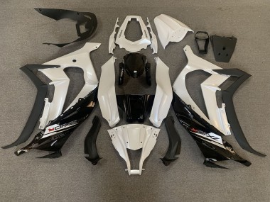 Perlweiß & Schwarz 2011-2015 ZX10R Motorrad Verkleidung