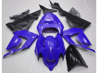 Perlblau & Schwarz 2004-2005 ZX10R Motorrad Verkleidung