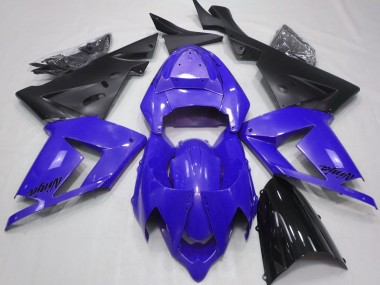 Perlblau & Schwarz 2004-2005 ZX10R Motorrad Verkleidung
