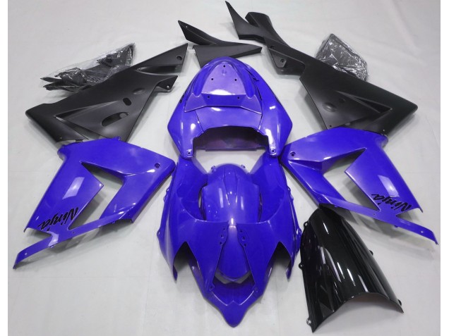 Perlblau & Schwarz 2004-2005 ZX10R Motorrad Verkleidung