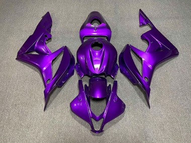 Perlviolett Schlicht 2007-2008 CBR600RR Motorrad Verkleidung