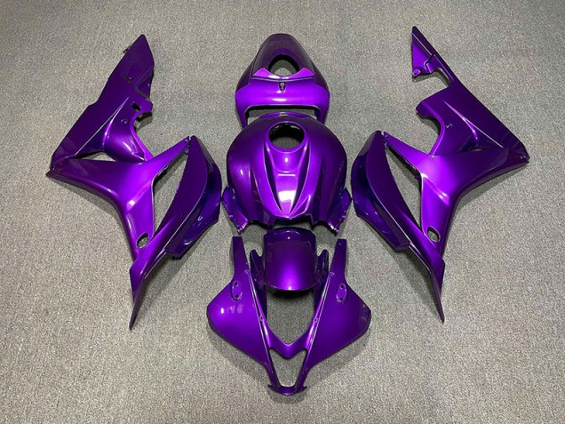 Perlviolett Schlicht 2007-2008 CBR600RR Motorrad Verkleidung