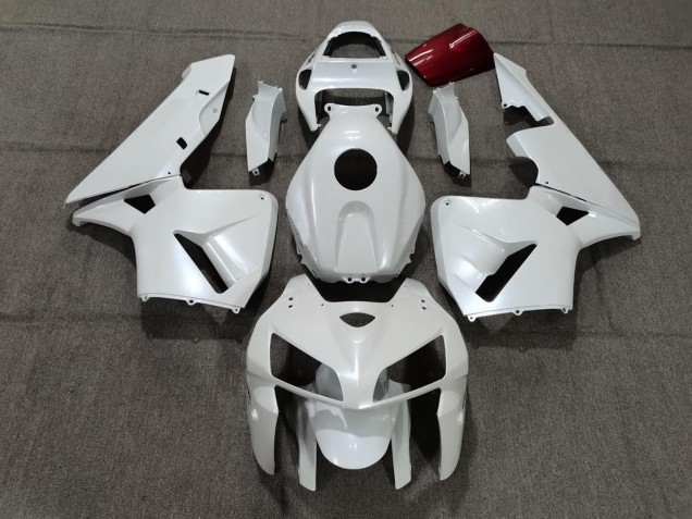 Perlweiss 2005-2006 CBR600RR Motorrad Verkleidung
