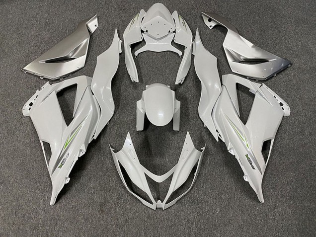 Perlweiss 2013-2018 ZX6R Motorrad Verkleidung