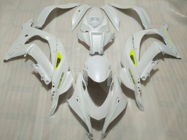 Perlweiss 2016-2019 ZX10R Motorrad Verkleidung