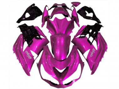 Pink 2012-2021 ZX14R Motorrad Verkleidung