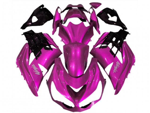 Pink 2012-2021 ZX14R Motorrad Verkleidung