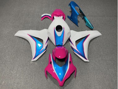 Pink & Blau Glänzend 2008-2011 CBR1000RR Motorrad Verkleidung