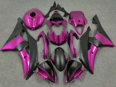 Pink & Matt Schwarz 2008-2016 R6 Motorrad Verkleidung