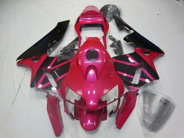 Pink & Schwarz 2003-2004 CBR600RR Motorrad Verkleidung