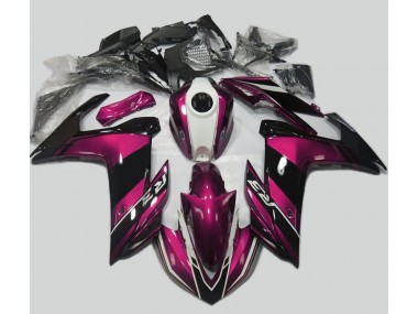 Pink & Schwarz Glänzend 2015-2018 R3 Motorrad Verkleidung