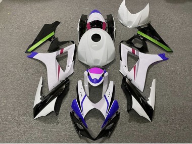 Rennfarben 2 2007-2008 GSXR 1000 Motorrad Verkleidung
