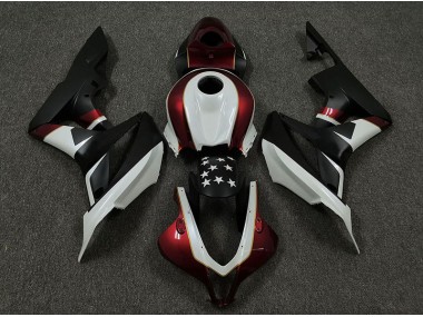 Rennrot & Schwarz 2009-2012 CBR600RR Motorrad Verkleidung