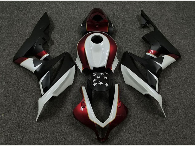 Rennrot & Schwarz 2009-2012 CBR600RR Motorrad Verkleidung