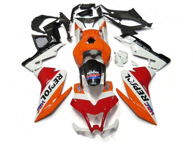Repsol Weiß & Rot 2012-2015 RS4 125 Motorrad Verkleidung