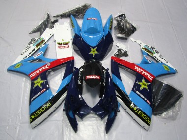 Rockstar 2006-2007 GSXR 600-750 Motorrad Verkleidung