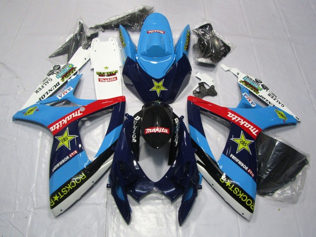 Rockstar 2006-2007 GSXR 600-750 Motorrad Verkleidung