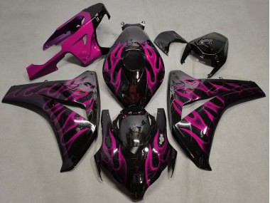Rosa Flamme 2008-2011 CBR1000RR Motorrad Verkleidung