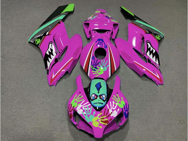 Rosa Hai 2004-2005 CBR1000RR Motorrad Verkleidung