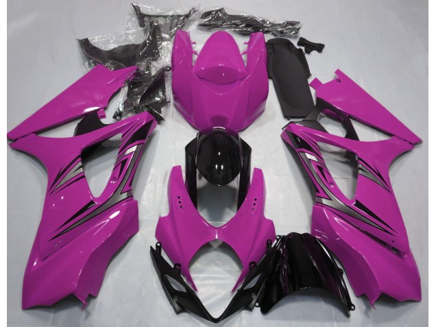 Rosa OEM Stil 2007-2008 GSXR 1000 Motorrad Verkleidung