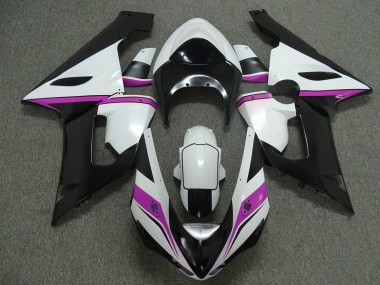 Rosa Weiß & Schwarz 2005-2006 ZX6R Motorrad Verkleidung