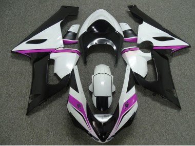 Rosa Weiß & Schwarz 2005-2006 ZX6R Motorrad Verkleidung