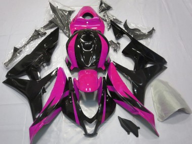 Rosa & Schwarz OEM Design 2007-2008 CBR600RR Motorrad Verkleidung