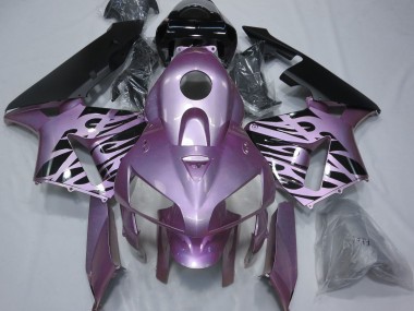 Rosaviolett Flamme 2005-2006 CBR600RR Motorrad Verkleidung