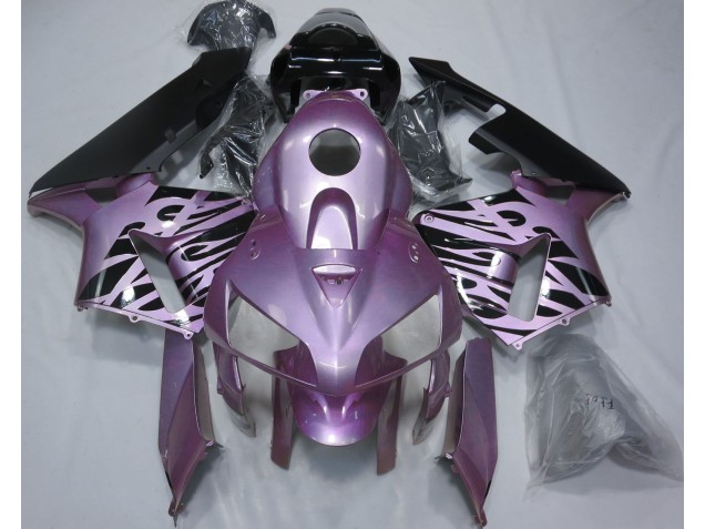 Rosaviolett Flamme 2005-2006 CBR600RR Motorrad Verkleidung