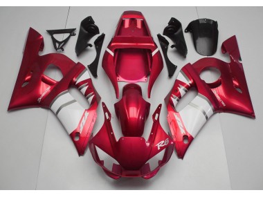 Rot & Weiß 1998-2002 R6 Motorrad Verkleidung