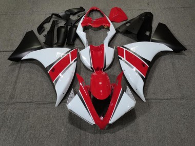 Rot Weiß 2009-2011 R1 Motorrad Verkleidung