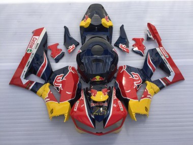 Rot & Blau Bull 2013-2023 CBR600RR Motorrad Verkleidung