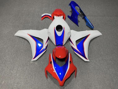 Rot & Blau Glänzend 2008-2011 CBR1000RR Motorrad Verkleidung