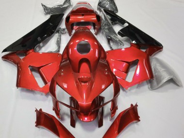 Rot Cbr-Stil 2005-2006 CBR600RR Motorrad Verkleidung