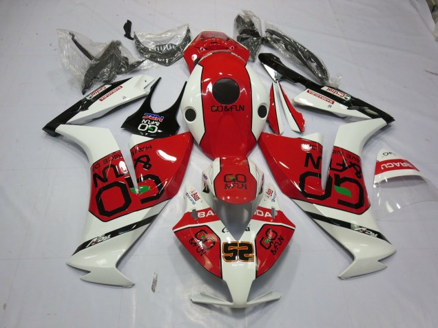 Rot Co&Fun 2012-2016 CBR1000RR Motorrad Verkleidung