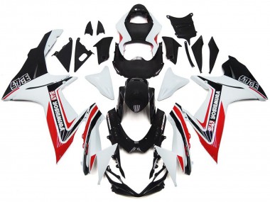 Rot Custom-Stil-Kit 2011-2024 GSXR 600-750 Motorrad Verkleidung