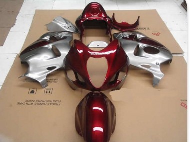 Rot D-Silber 1997-2007 GSXR 1300 Motorrad Verkleidung