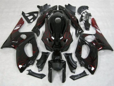 Rot Flamme 1998-2007 YZF600 Motorrad Verkleidung
