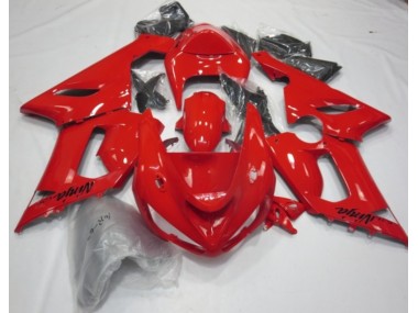 Rot Glanz 2005-2006 ZX6R Motorrad Verkleidung